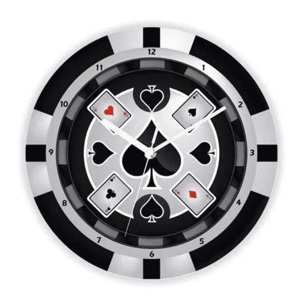 Poker chip watch