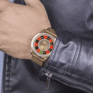 Roulette wheel watch